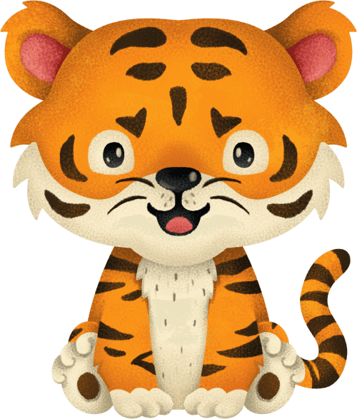 (s419-2-2S) Baby Tiger