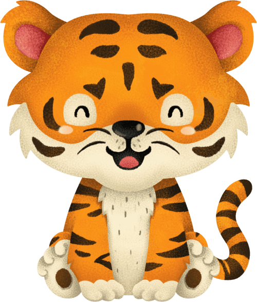 (s419-2-2S) Baby Tiger
