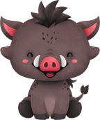 (s419-2-2U) Sitting Baby Warthog