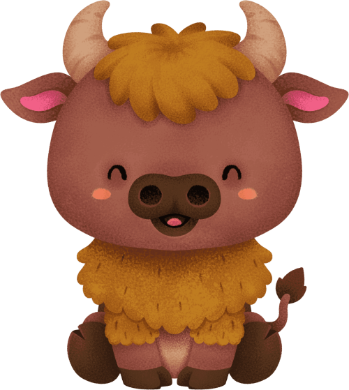 (s419-1-1Y) Baby Yak