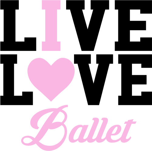 (042-03-J) Live Love Ballet I Heart