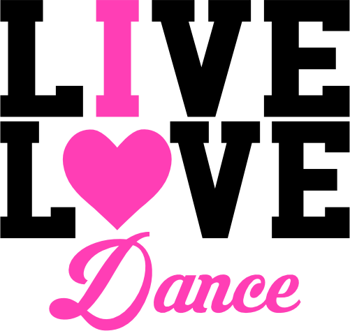 (042-03-K) Live Love Dance I Heart