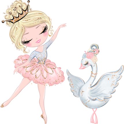 (042-10-I) Ballerina White Swan