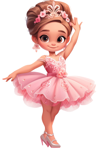 (042-04) Ballerina Pink Tutu
