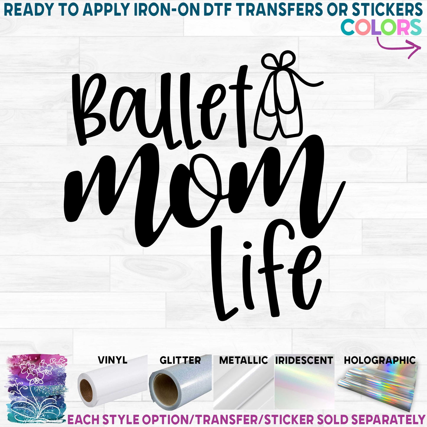 (s042-3) Ballet Mom, Ballet Mom Life, Ballet Mom Squad