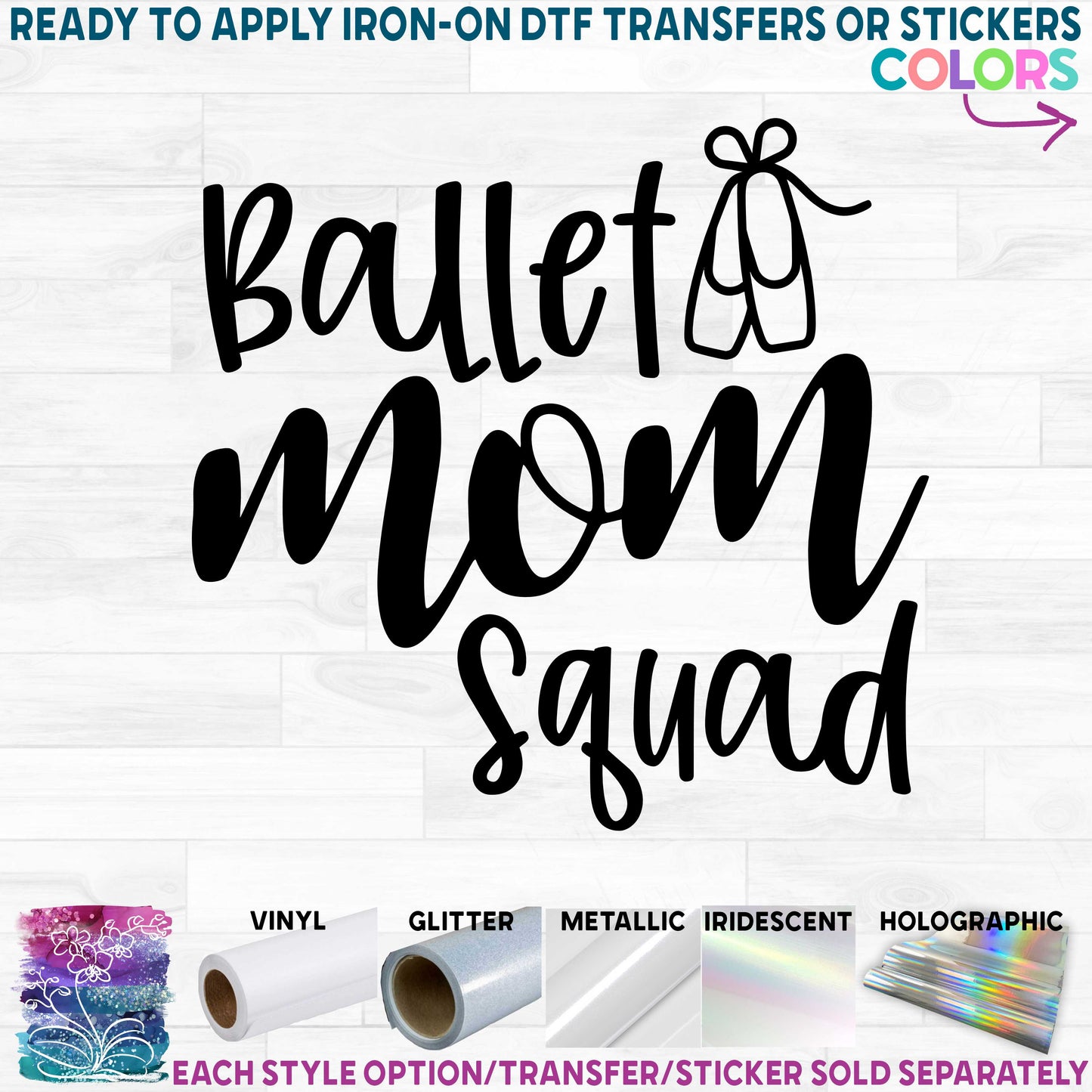 (s042-3) Ballet Mom, Ballet Mom Life, Ballet Mom Squad