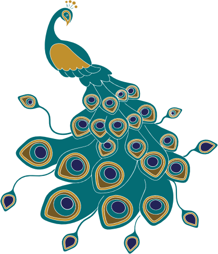 (s043-1-1O) Peacock