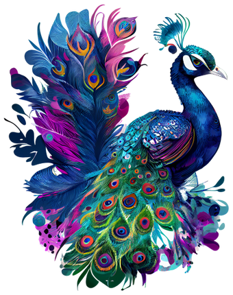 (s043-1-1P) Peacock