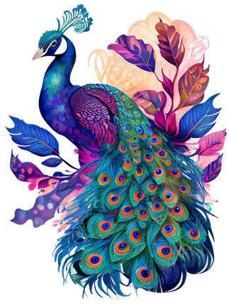 (s043-1-1R) Peacock