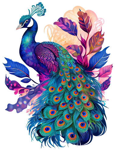 (s043-1-1R) Peacock