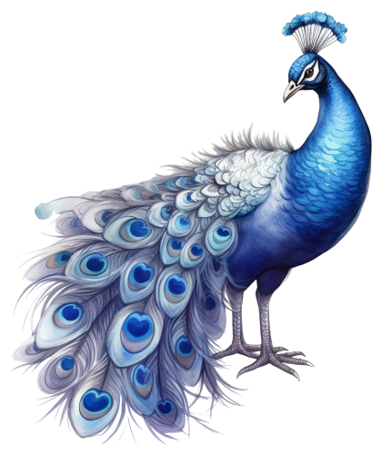(s043-1-1U) Peacock