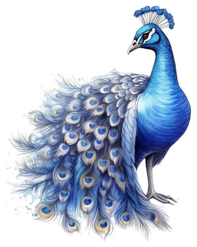 (s043-1-1V) Peacock