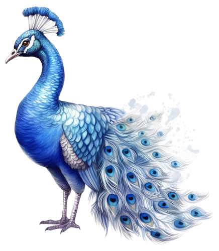(s043-1-1X) Peacock