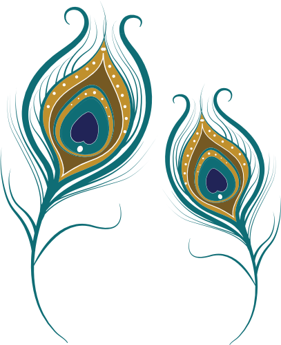 (s043-1-1E) Peacock Feathers