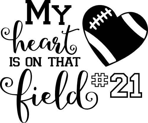 (s044-10-B) My Heart is On That Field Football