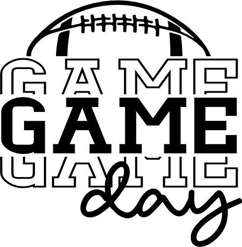 (s044-4R) Game Day Football