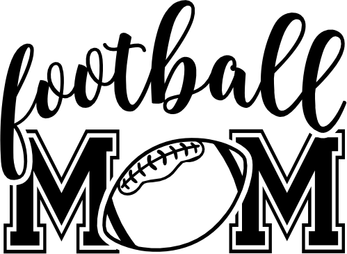 (s044-7E) Football Mom Optional Team Name