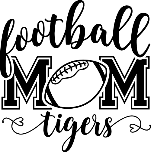 (s044-7E) Football Mom Optional Team Name