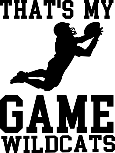 (s044-4N) That's My Game Football Optional Team Name