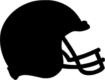 (s044-1-F) Football Helmet