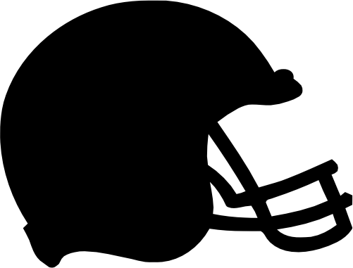 (s044-1-F) Football Helmet