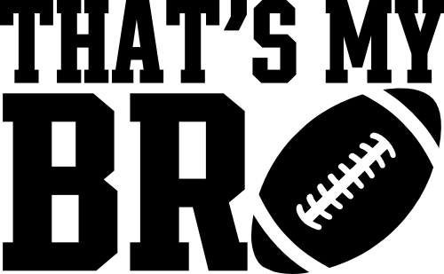 (s044-6E) Football That's My Bro