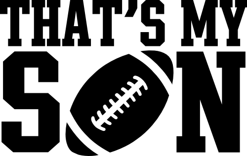 (s044-6E) Football That's My Son