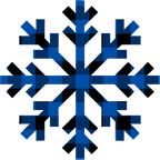 (060-01-D) Snowflake Red, Green, Blue White Black Buffalo Plaid