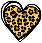 (s046-3) Leopard Heart