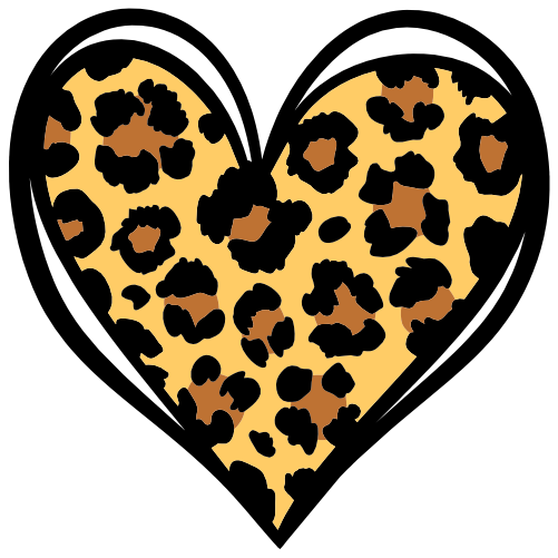 (s046-3) Leopard Heart