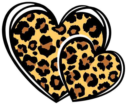 (s046-3) Leopard Heart