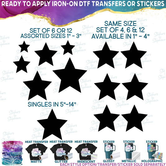 (s046-G) Star Stars Set or Single