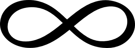 (s046-1-O) Infinity Silhouette