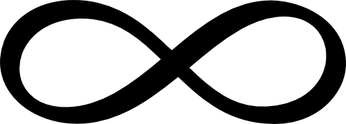 (s046-1-O) Infinity Silhouette