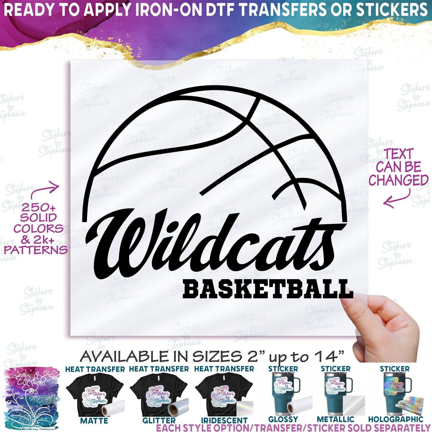 (s047-8B) Basketball Team Name Mom Family Custom Text