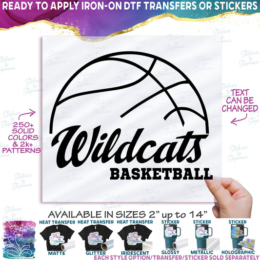 (s047-8B) Basketball Team Name Mom Family Custom Text