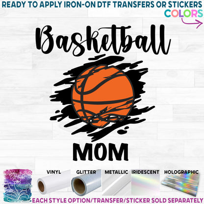 (s047-8D) Basketball Team Mom Family Custom Text