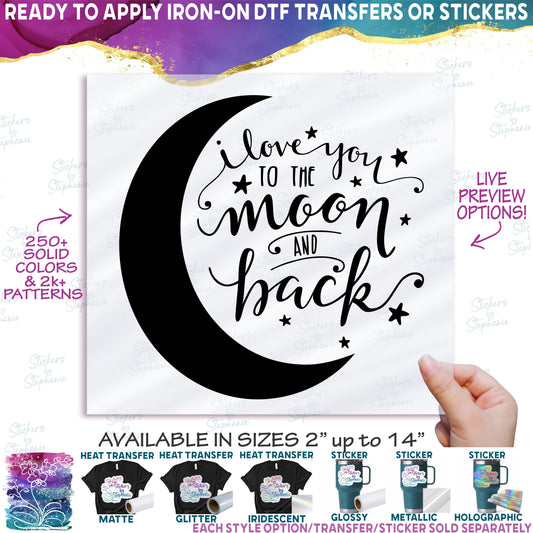 (s048-B) I Love You to the Moon and Back