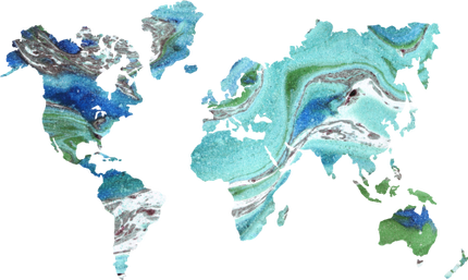 (077-01-A) World Map