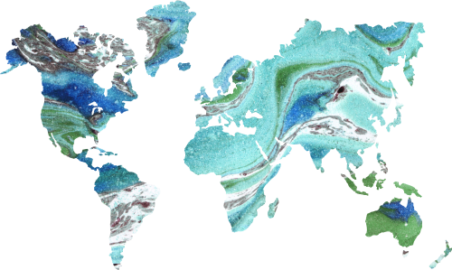 (077-01-A) World Map