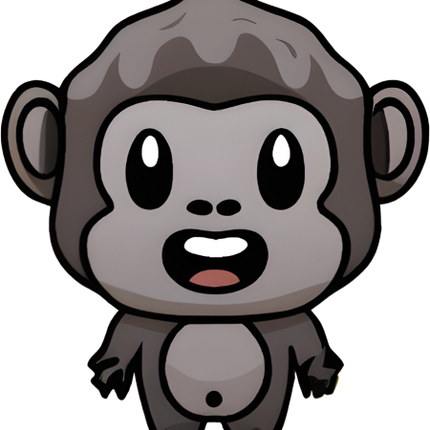 (s005-10-A) Baby Gorilla