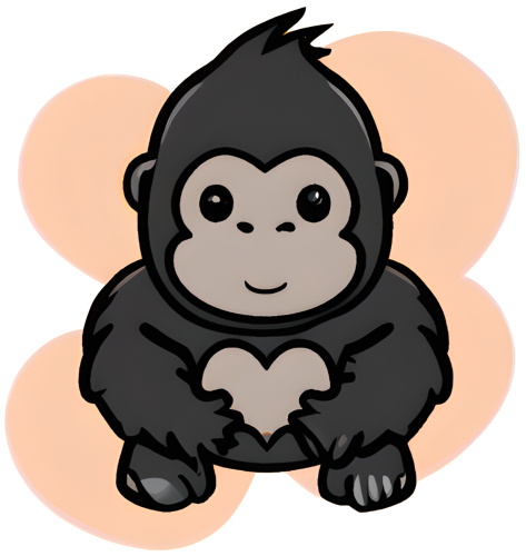 (s005-10-B) Baby Gorilla