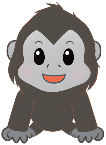 (s005-10-C) Baby Gorilla
