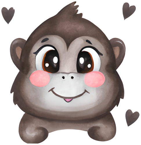 (s005-10-G) Baby Gorilla