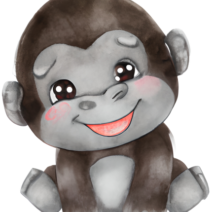 (s005-10-H) Baby Gorilla