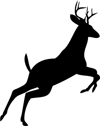 (s005-7-H) Safari Animal Silhouette