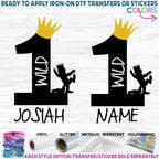 (s050-3Y) Wild 1 One with Name