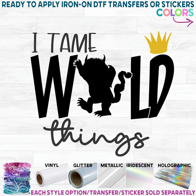 (s050-8C) I Chase Wild Things, Tame