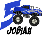 (051-03-B) Monster Truck Age Number Name