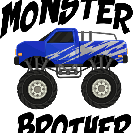 (051-03-B) Monster Truck Family Custom Text